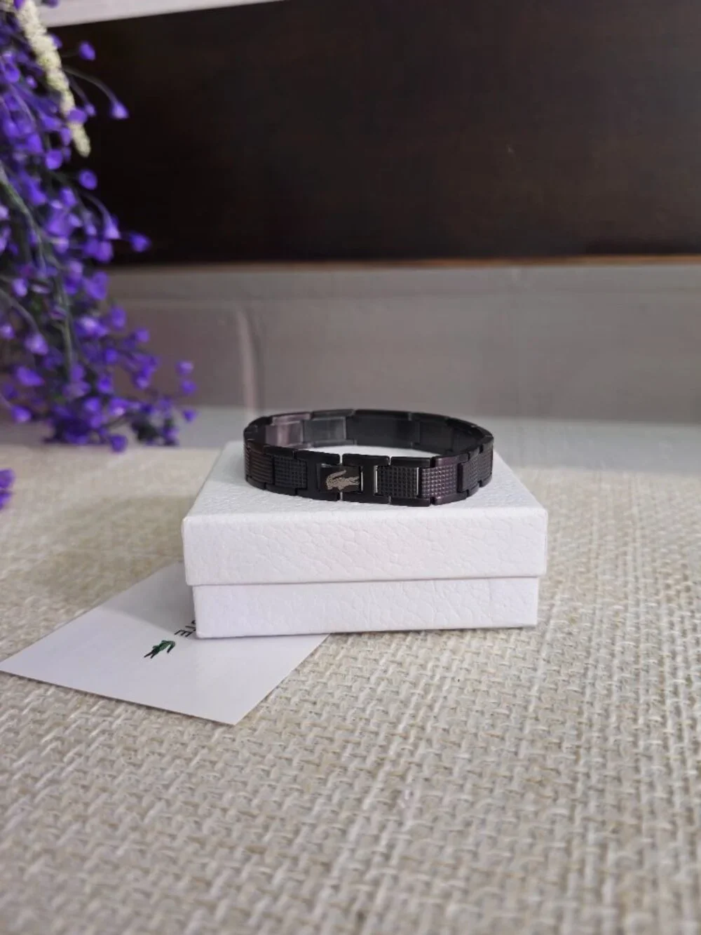 All-Black Metropole Link Bracelet – Black